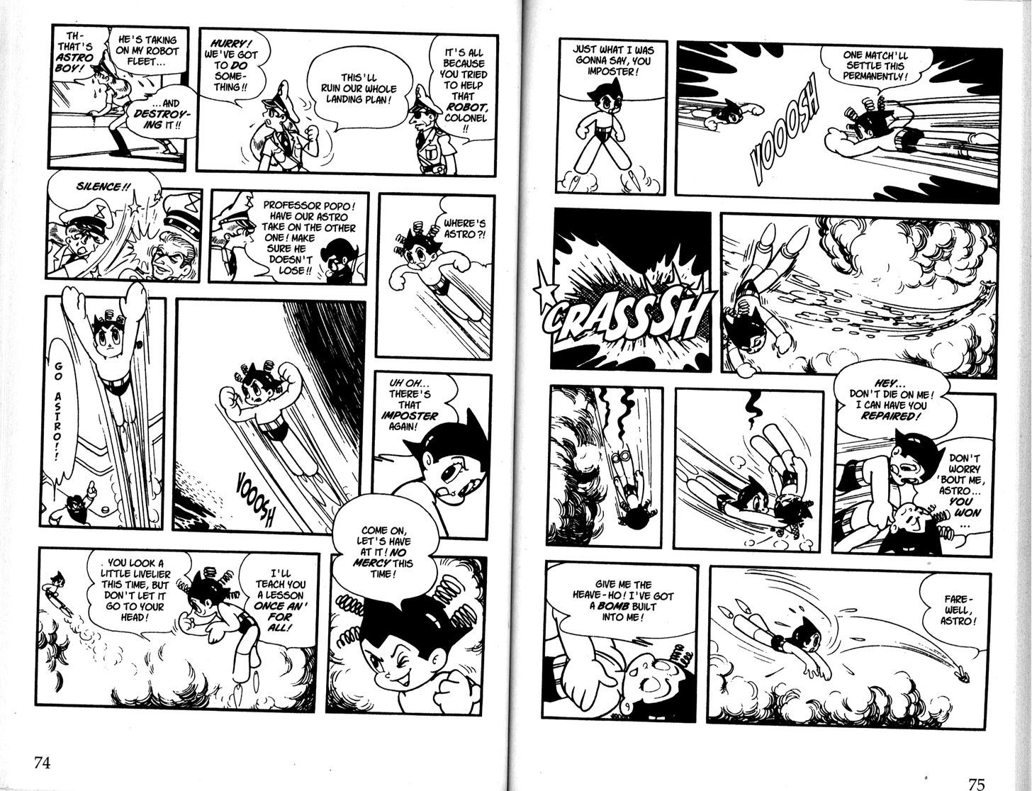 Astro Boy Chapter 55 page 38 - Chapter 55 : The Robot Spaceship