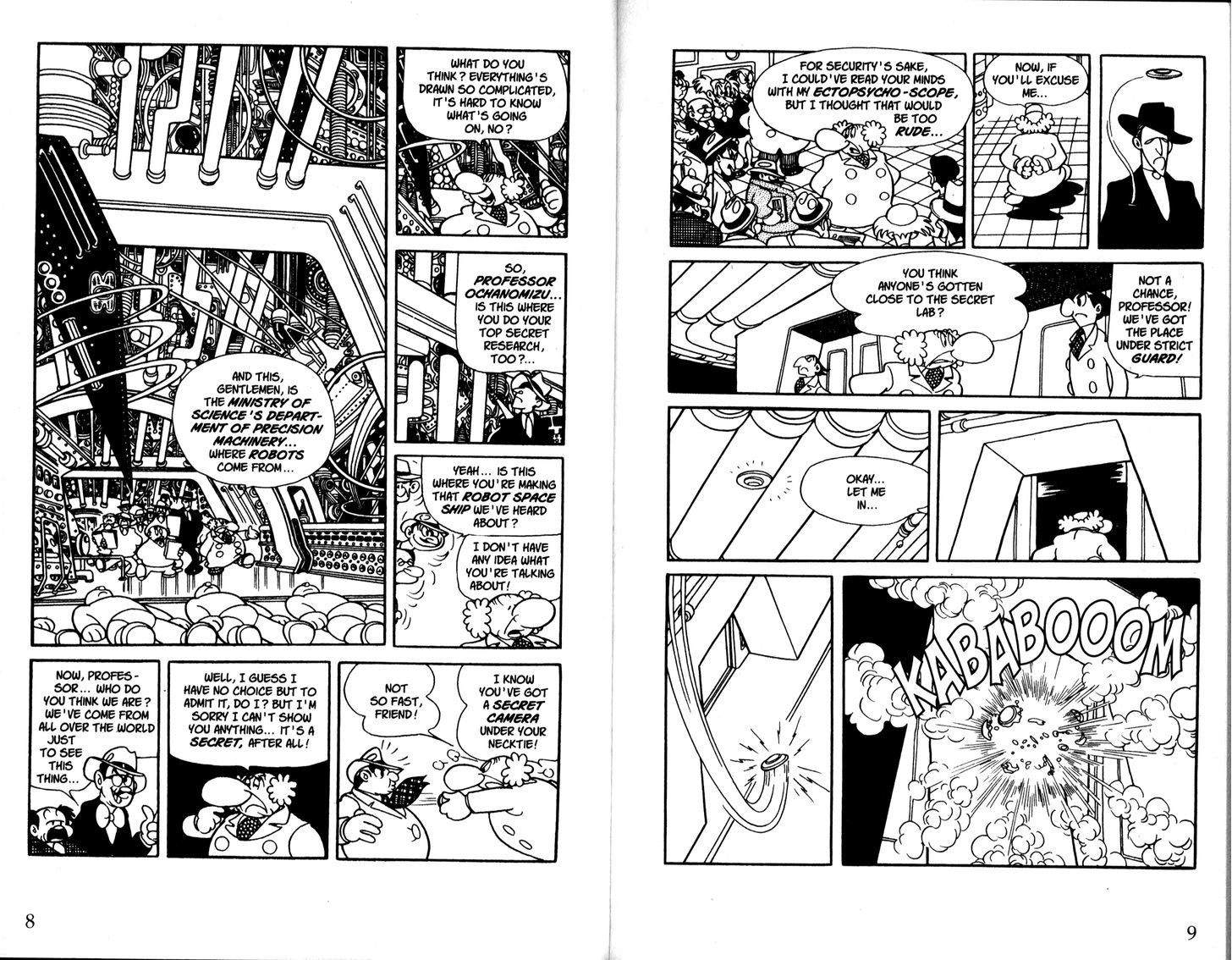 Astro Boy Chapter 55 page 5 - Chapter 55 : The Robot Spaceship