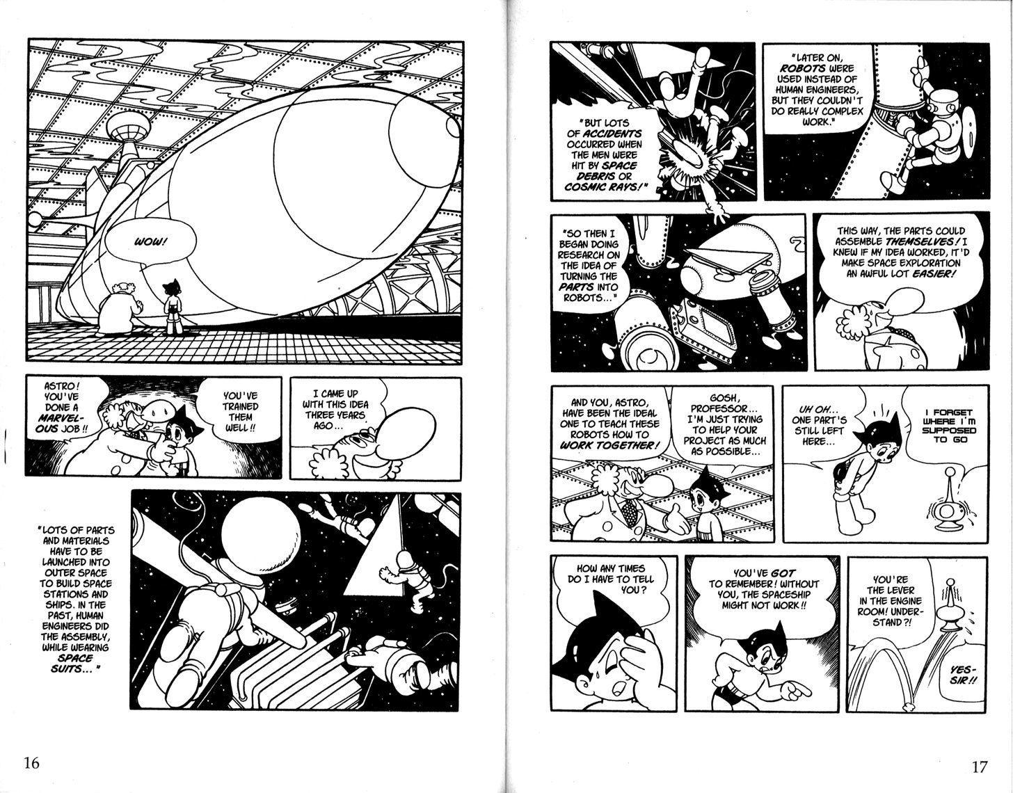 Astro Boy Chapter 55 page 9 - Chapter 55 : The Robot Spaceship