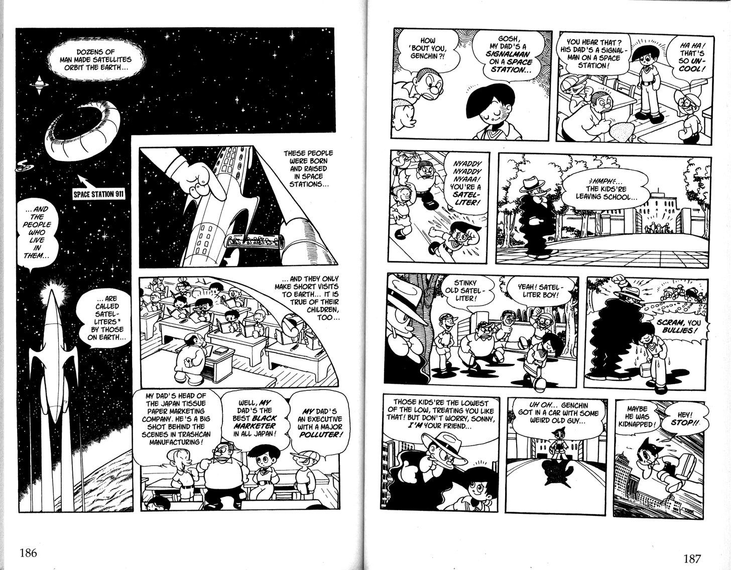 Astro Boy Chapter 58 page 1 - Chapter 58 : SOS From a Satellite