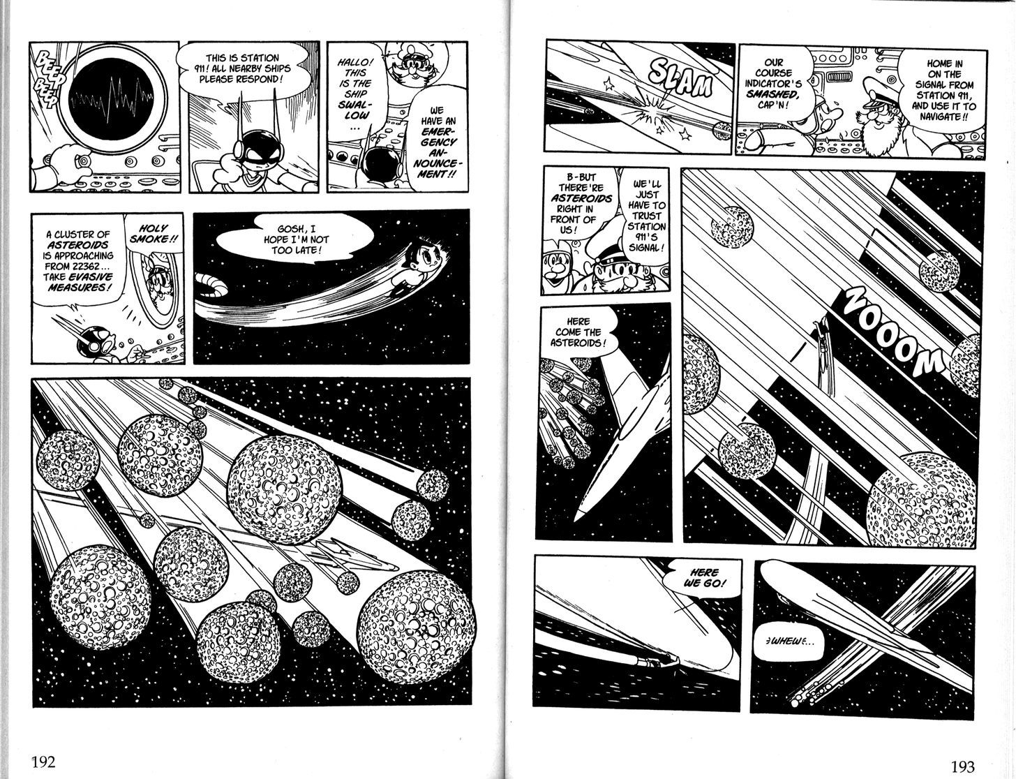Astro Boy Chapter 58 page 4 - Chapter 58 : SOS From a Satellite