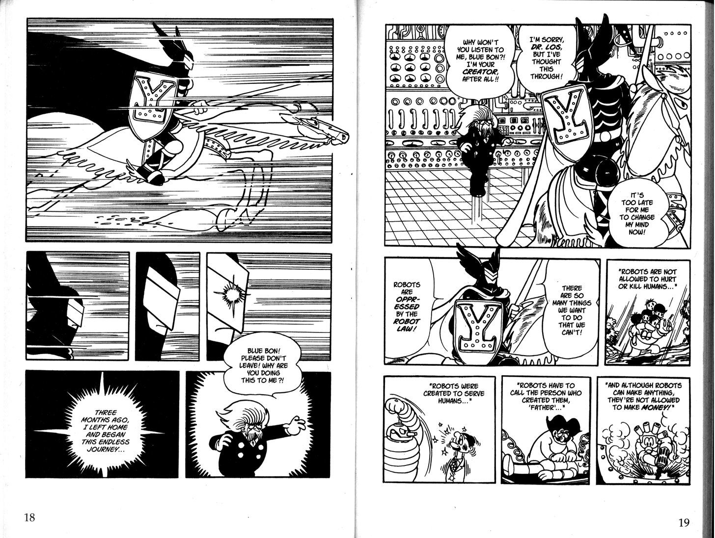 Astro Boy Chapter 60 page 10 - Chapter 60 : Blue Knight