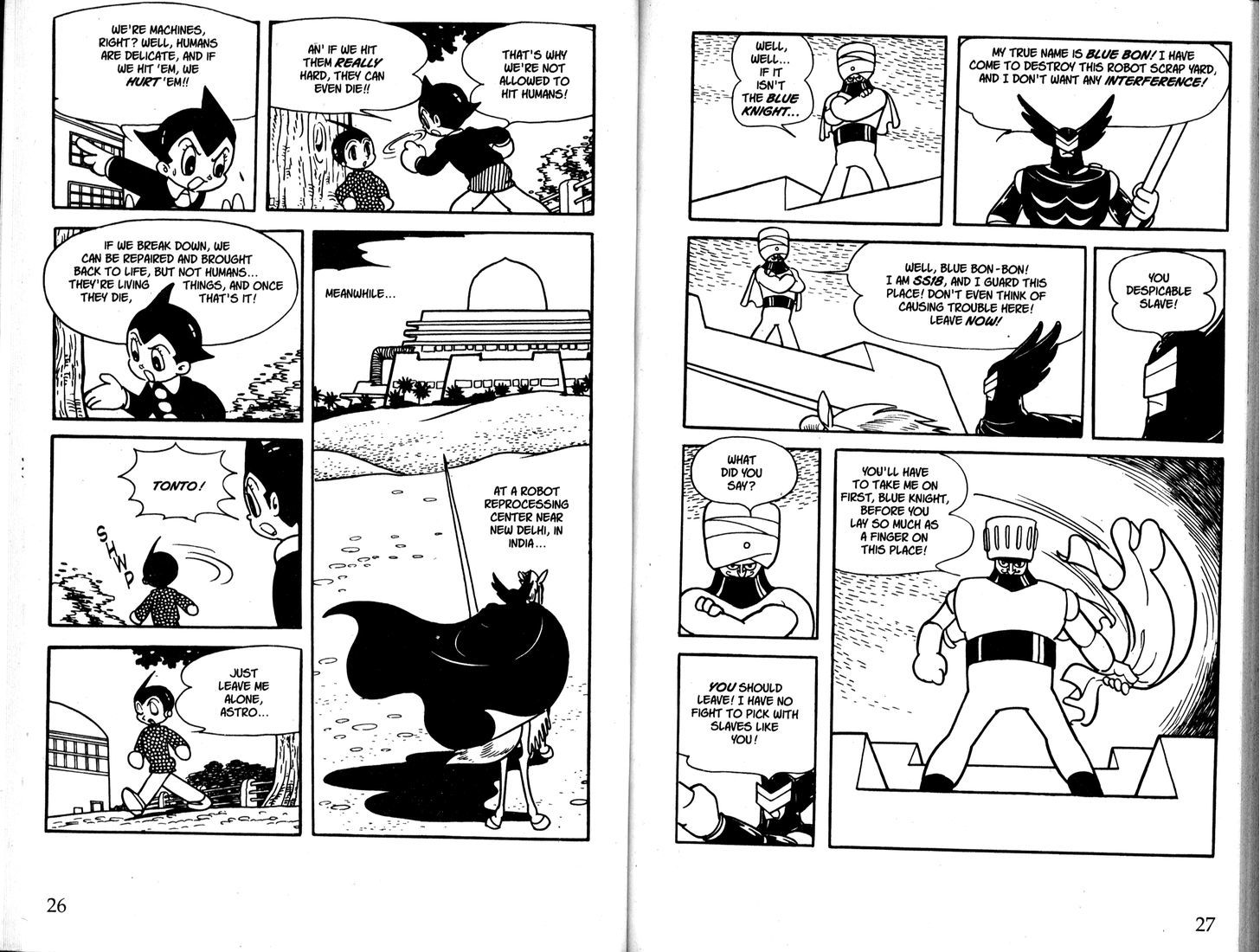 Astro Boy Chapter 60 page 14 - Chapter 60 : Blue Knight