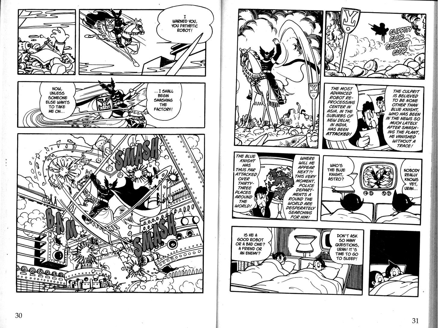Astro Boy Chapter 60 page 16 - Chapter 60 : Blue Knight