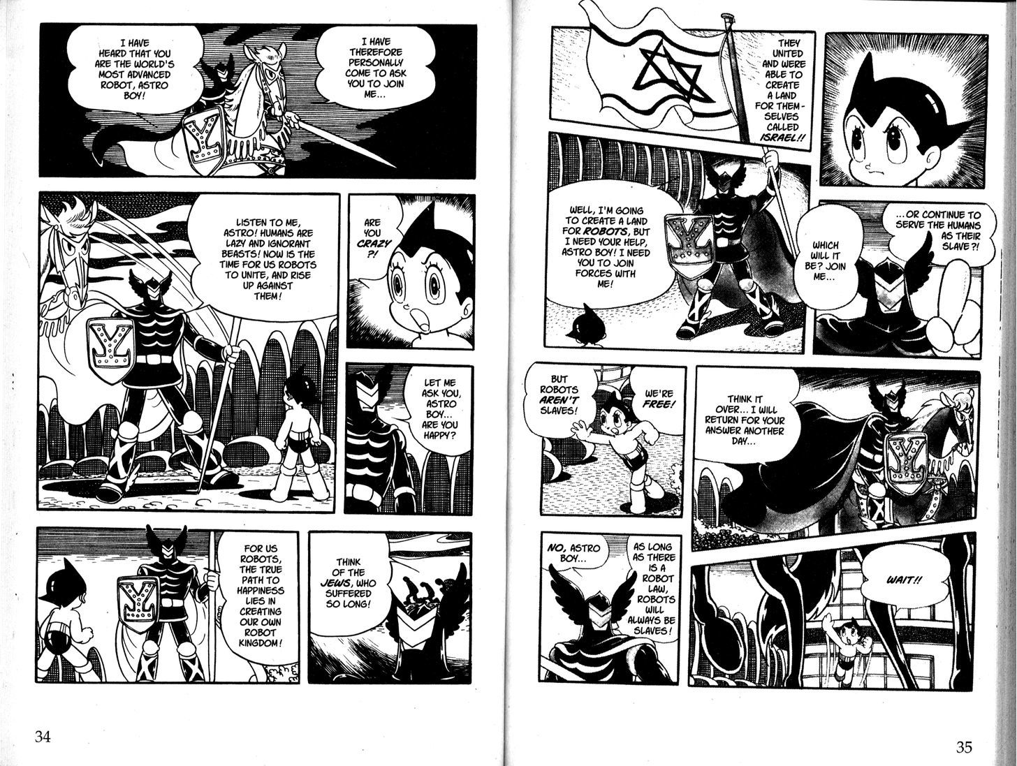 Astro Boy Chapter 60 page 18 - Chapter 60 : Blue Knight