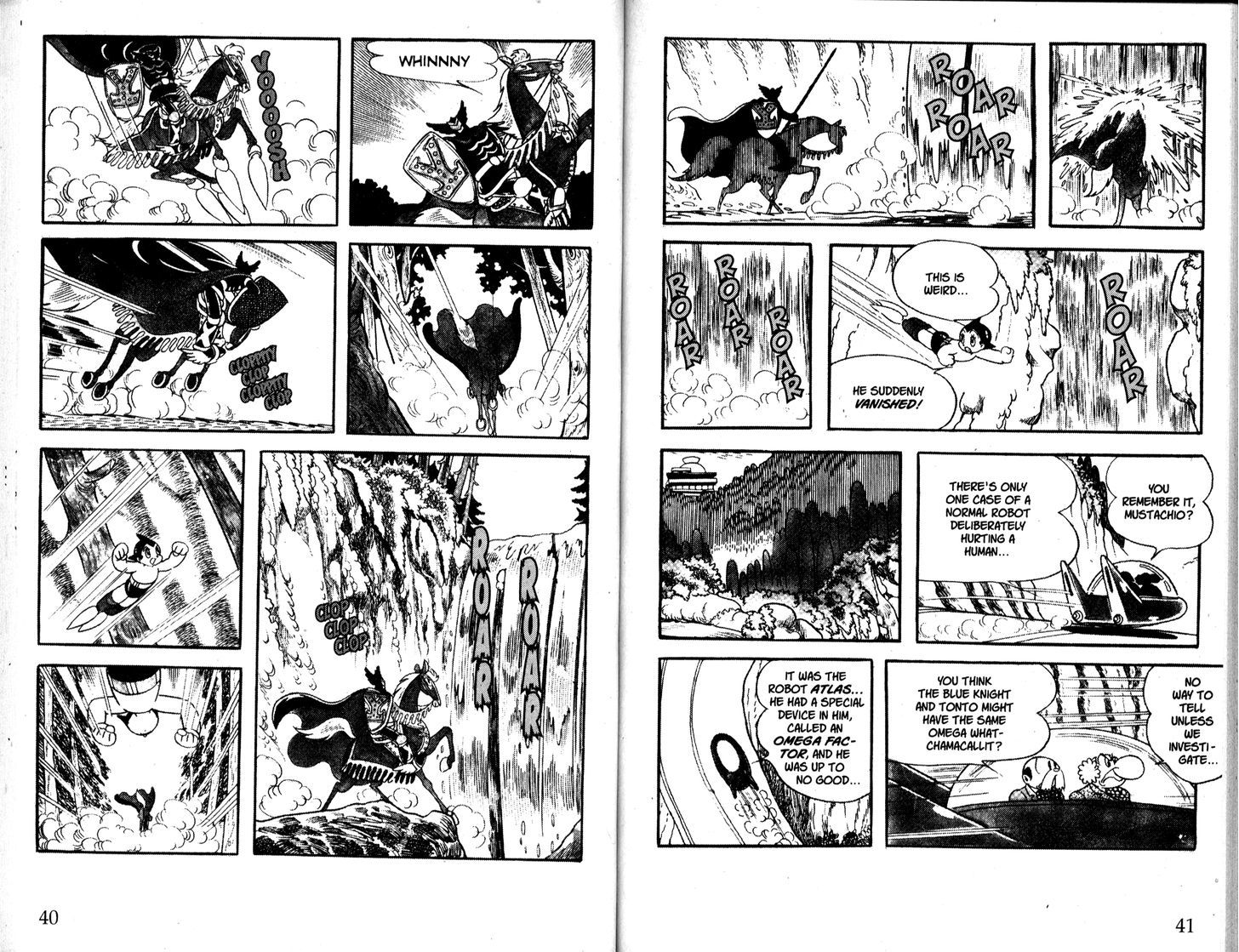 Astro Boy Chapter 60 page 21 - Chapter 60 : Blue Knight