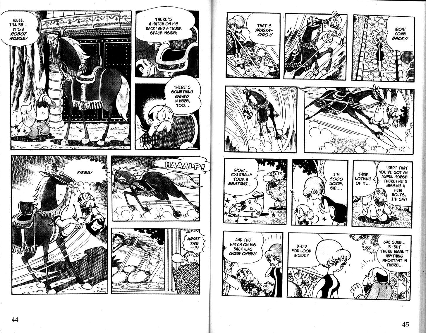 Astro Boy Chapter 60 page 23 - Chapter 60 : Blue Knight