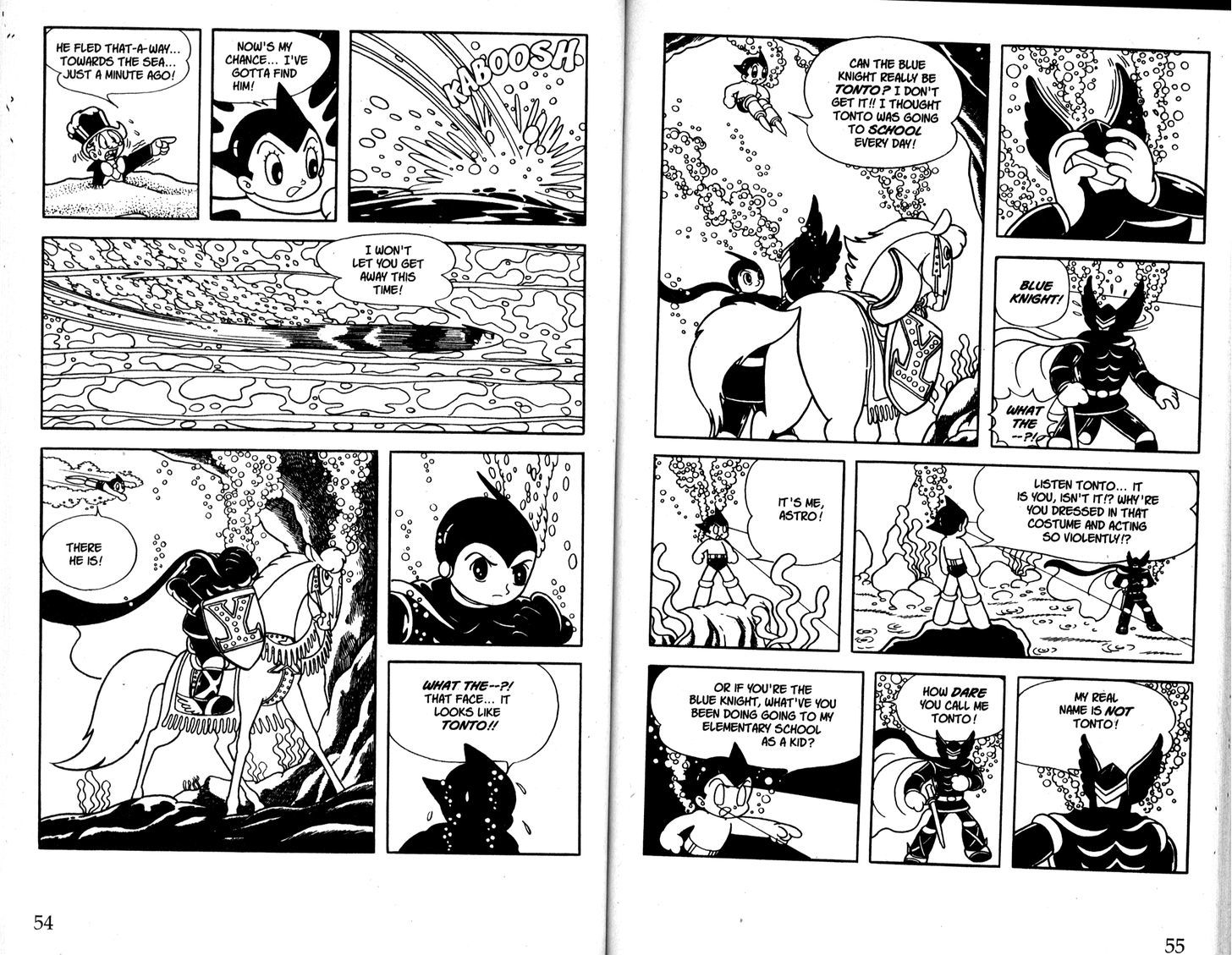 Astro Boy Chapter 60 page 28 - Chapter 60 : Blue Knight