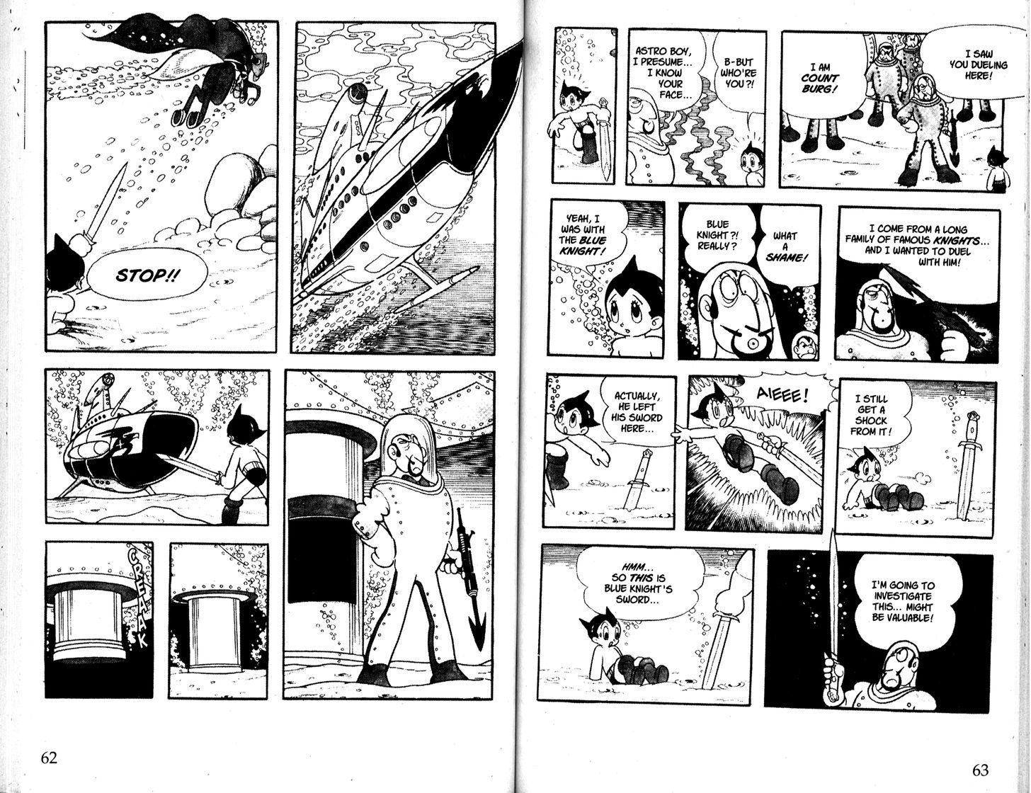 Astro Boy Chapter 60 page 32 - Chapter 60 : Blue Knight