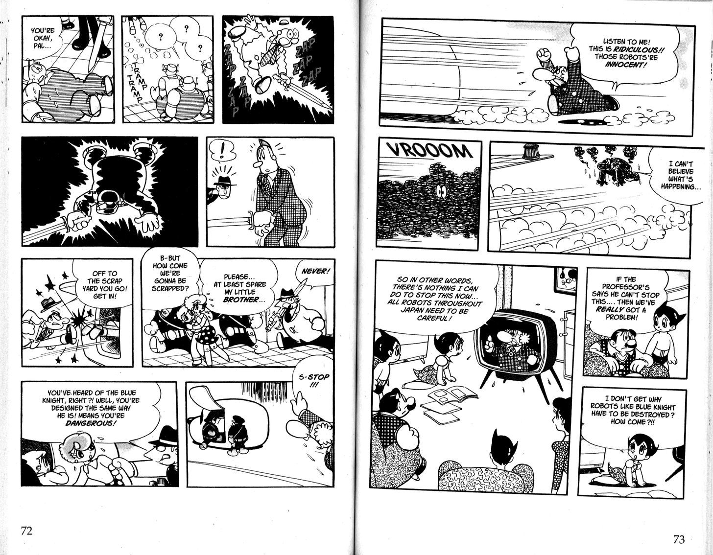 Astro Boy Chapter 60 page 37 - Chapter 60 : Blue Knight