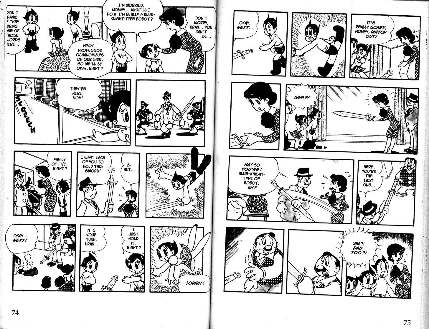 Astro Boy Chapter 60 page 38 - Chapter 60 : Blue Knight