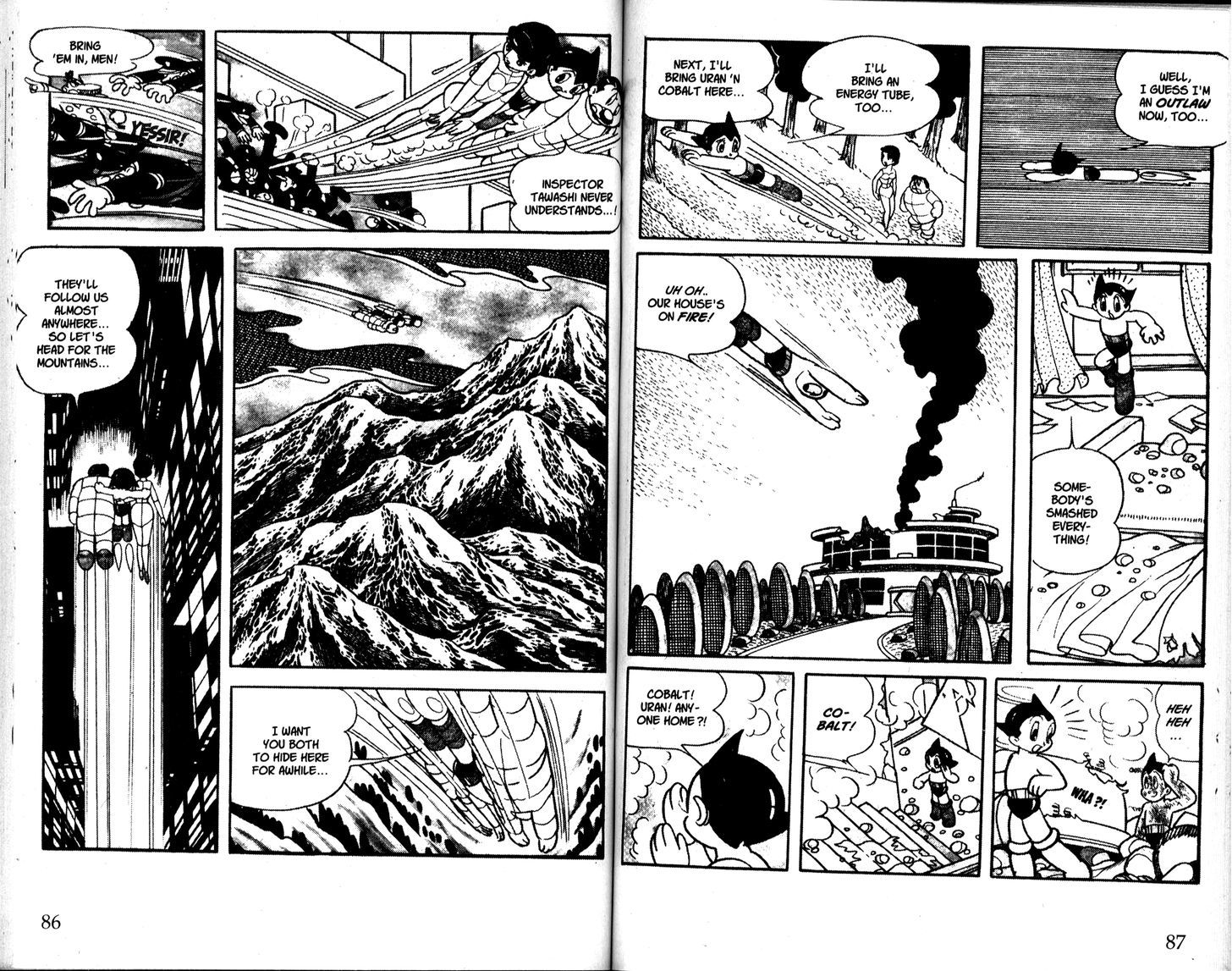 Astro Boy Chapter 60 page 44 - Chapter 60 : Blue Knight