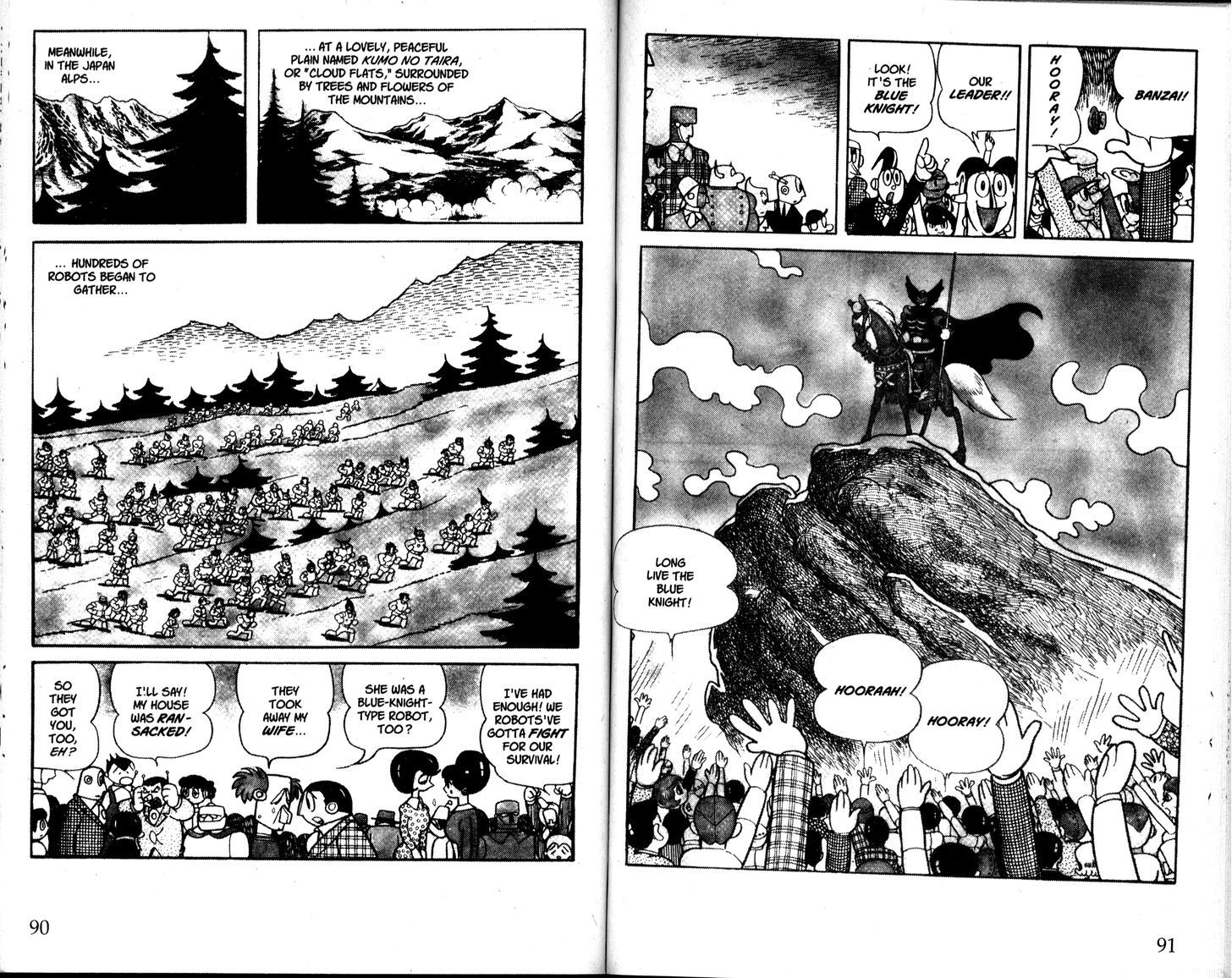 Astro Boy Chapter 60 page 46 - Chapter 60 : Blue Knight