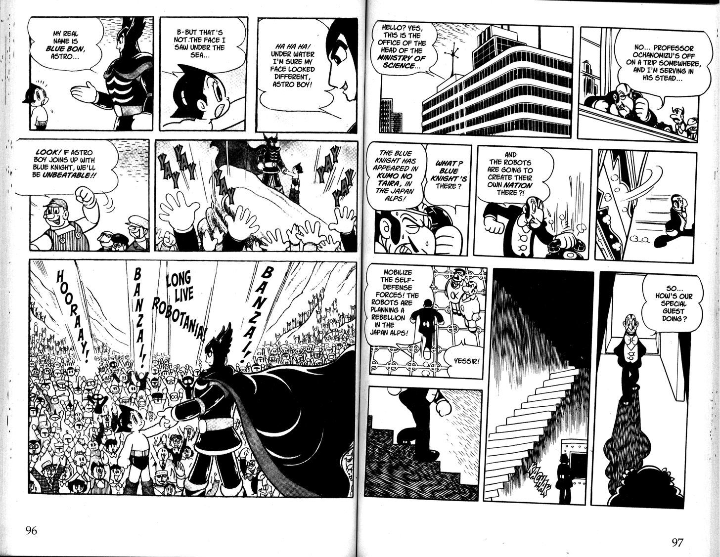 Astro Boy Chapter 60 page 49 - Chapter 60 : Blue Knight