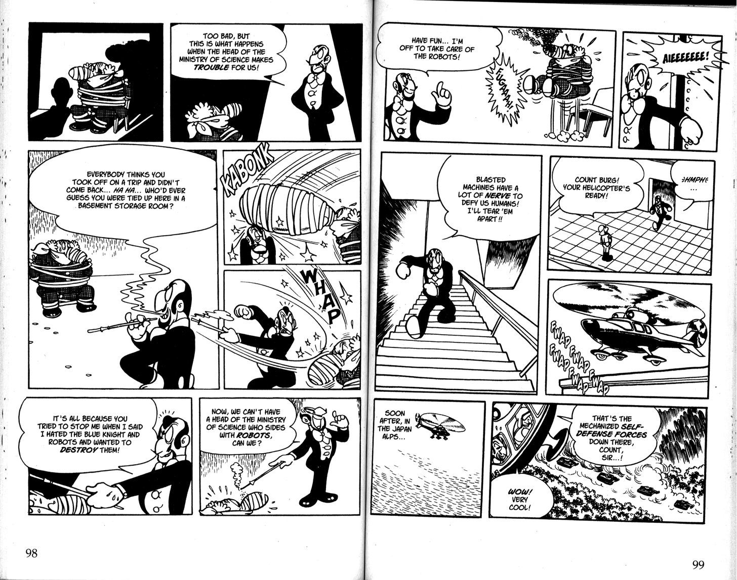 Astro Boy Chapter 60 page 50 - Chapter 60 : Blue Knight