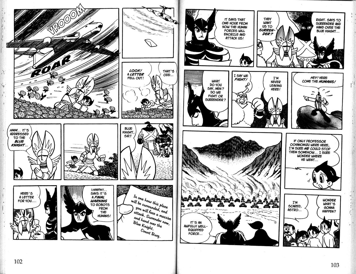Astro Boy Chapter 60 page 52 - Chapter 60 : Blue Knight