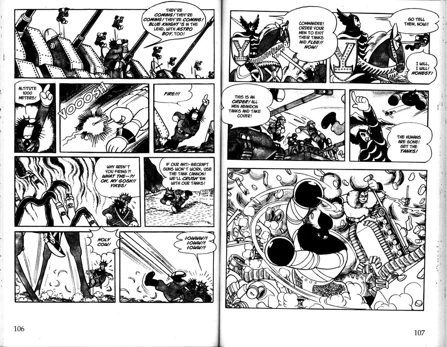 Astro Boy Chapter 60 page 54 - Chapter 60 : Blue Knight