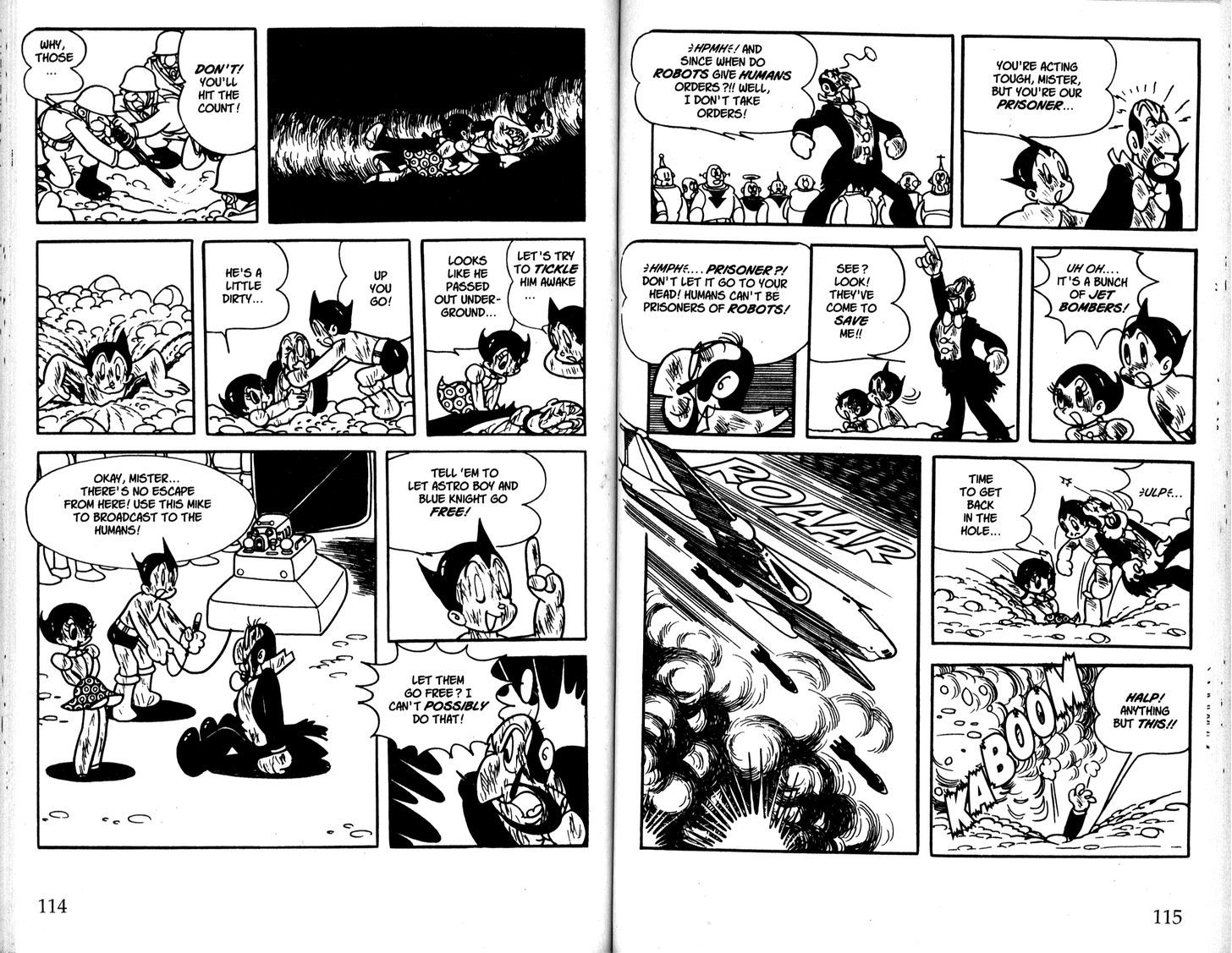 Astro Boy Chapter 60 page 58 - Chapter 60 : Blue Knight