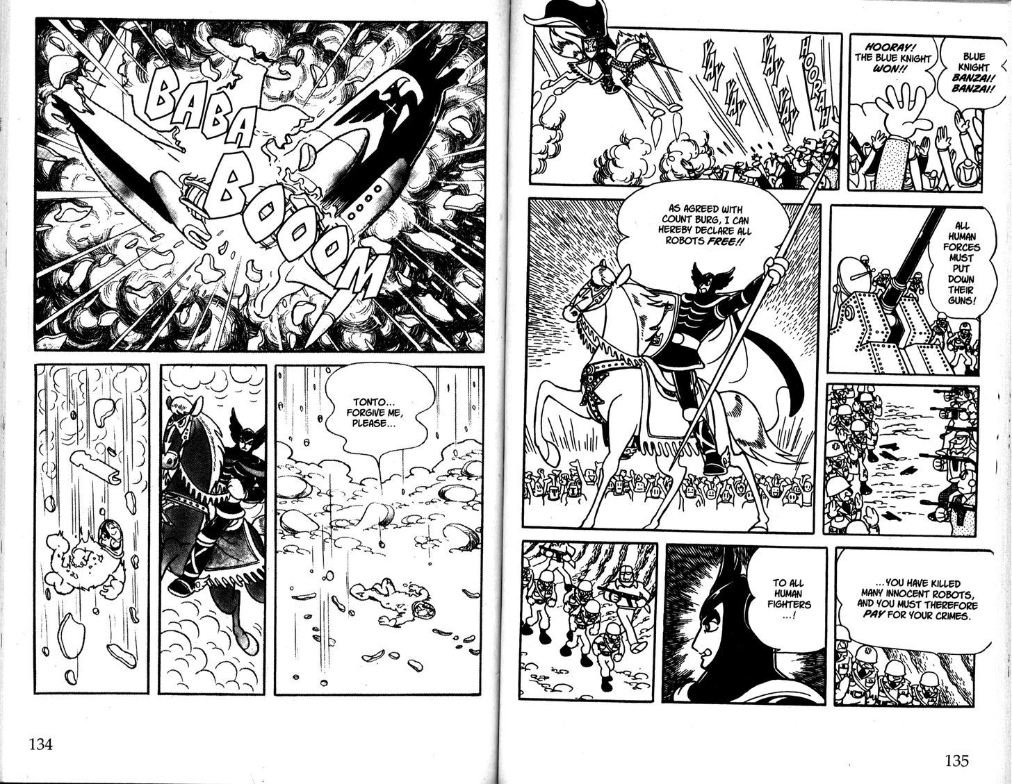 Astro Boy Chapter 60 page 68 - Chapter 60 : Blue Knight