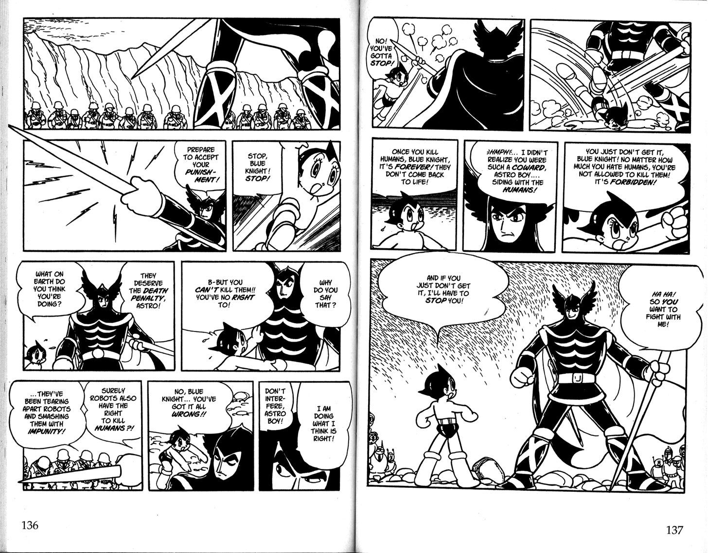 Astro Boy Chapter 60 page 69 - Chapter 60 : Blue Knight