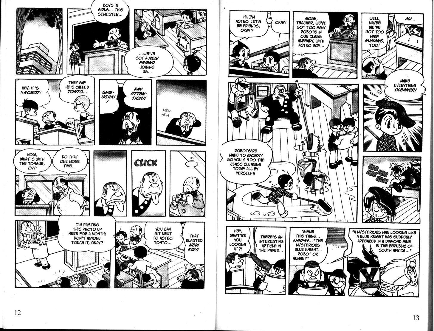 Astro Boy Chapter 60 page 7 - Chapter 60 : Blue Knight