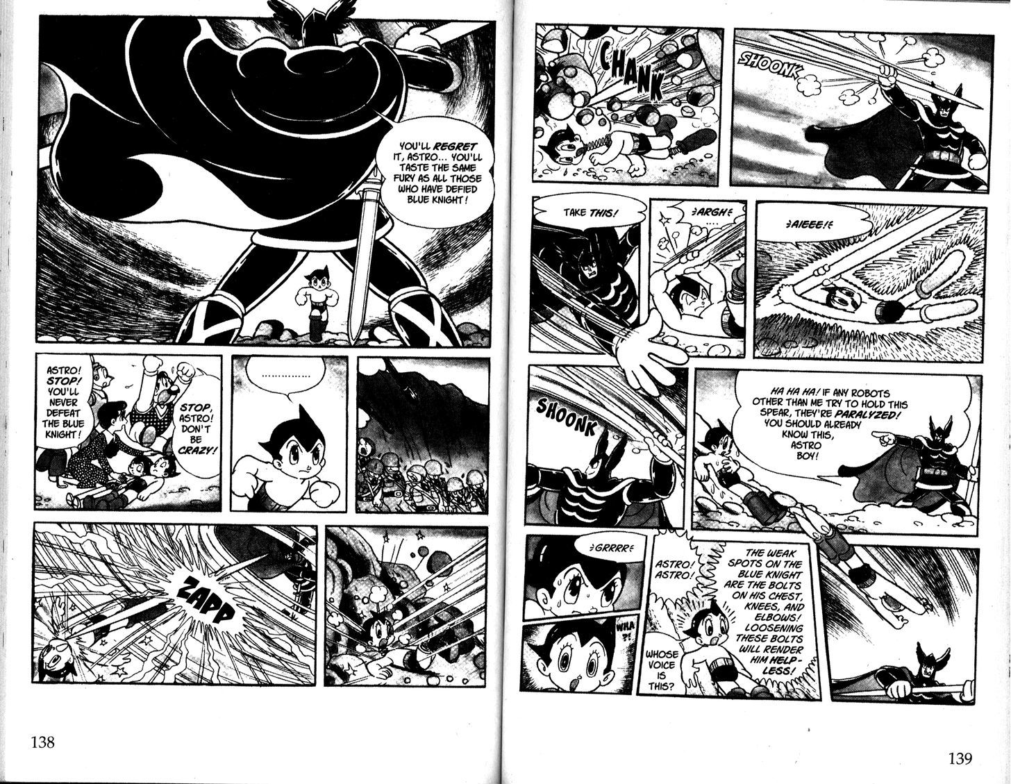 Astro Boy Chapter 60 page 70 - Chapter 60 : Blue Knight