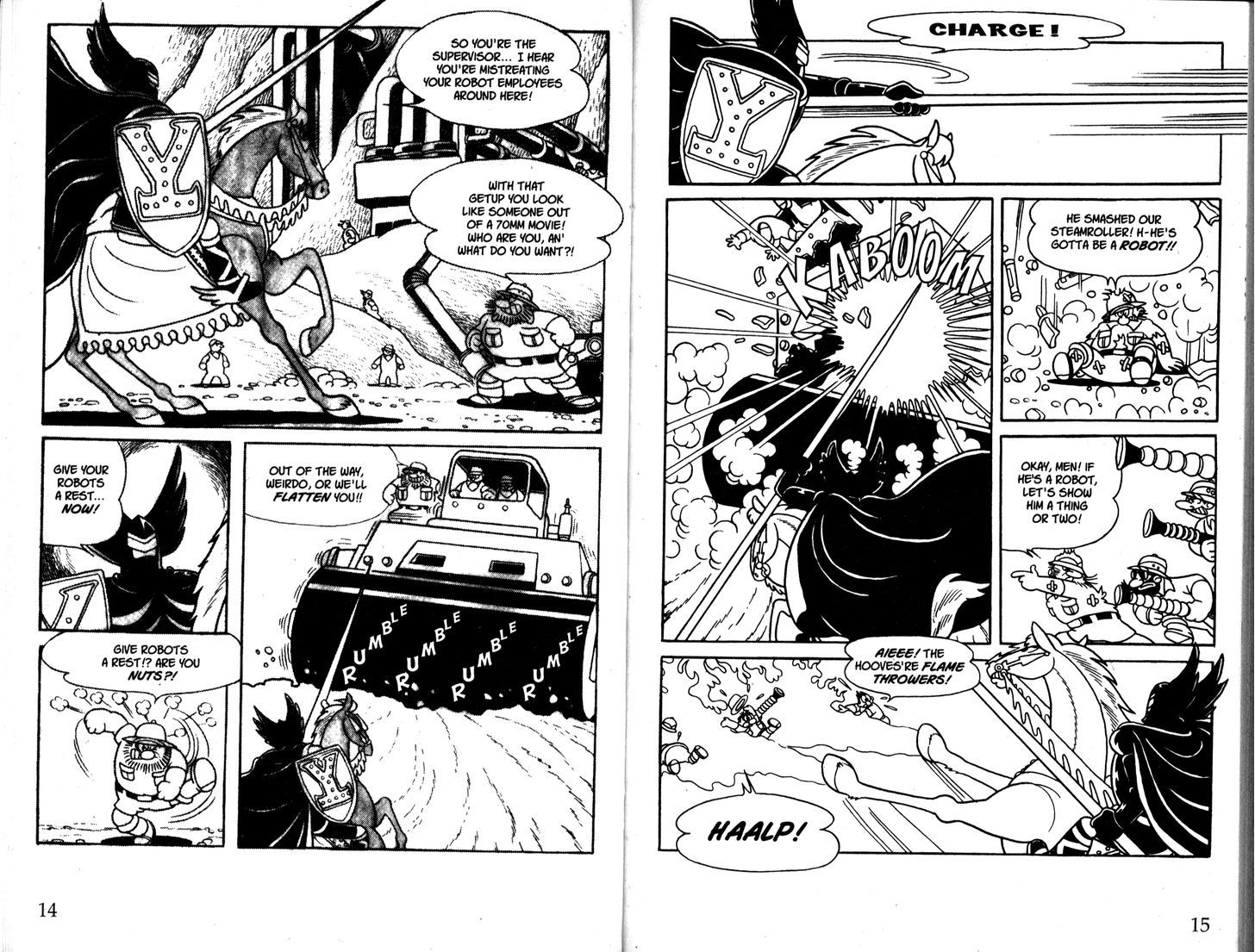 Astro Boy Chapter 60 page 8 - Chapter 60 : Blue Knight