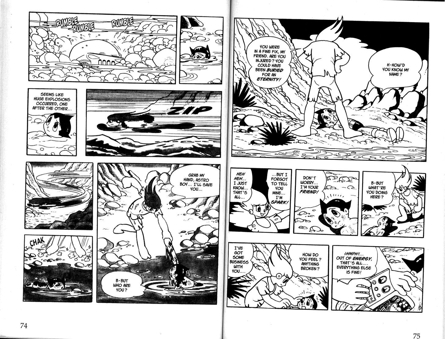 Astro Boy Chapter 62 page 38 - Chapter 62 : The Melanin Tribe