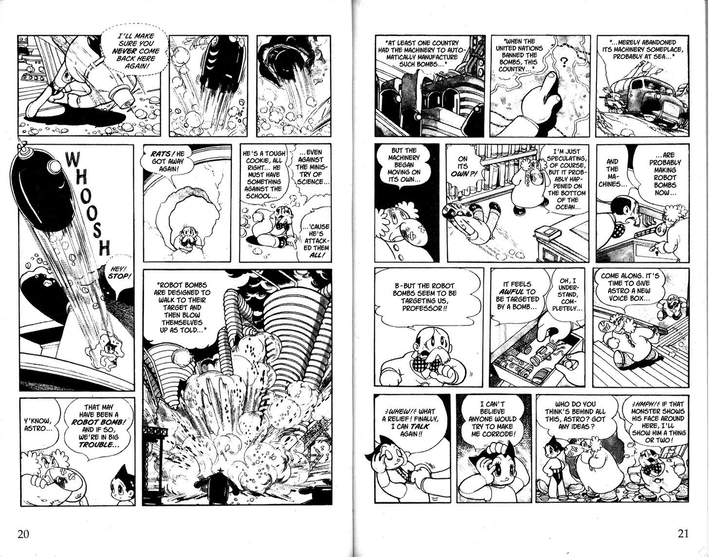 Astro Boy Chapter 64 page 11 - Chapter 64 : Robot Bombs