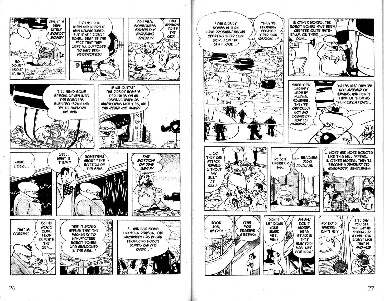 Astro Boy Chapter 64 page 14 - Chapter 64 : Robot Bombs