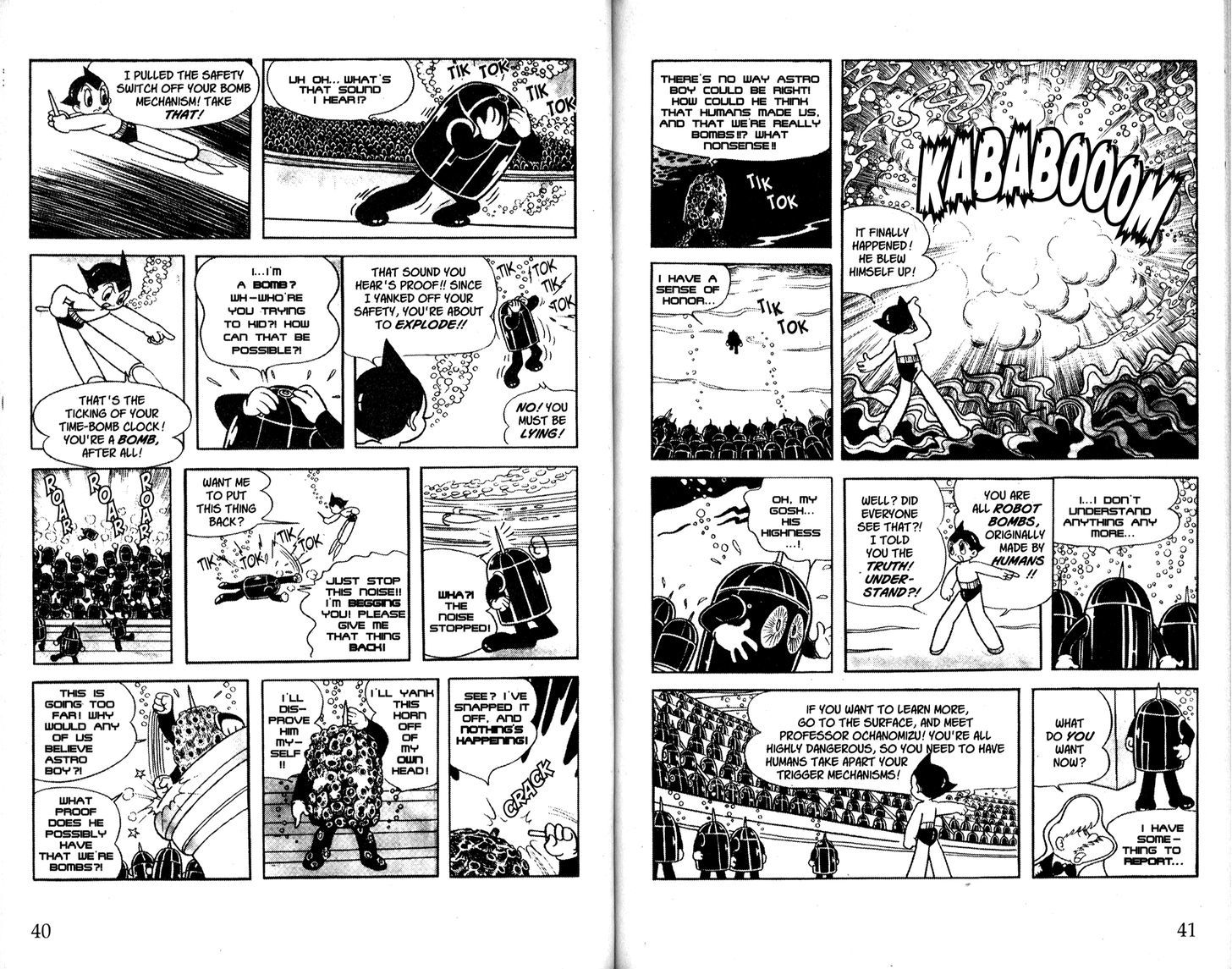 Astro Boy Chapter 64 page 21 - Chapter 64 : Robot Bombs