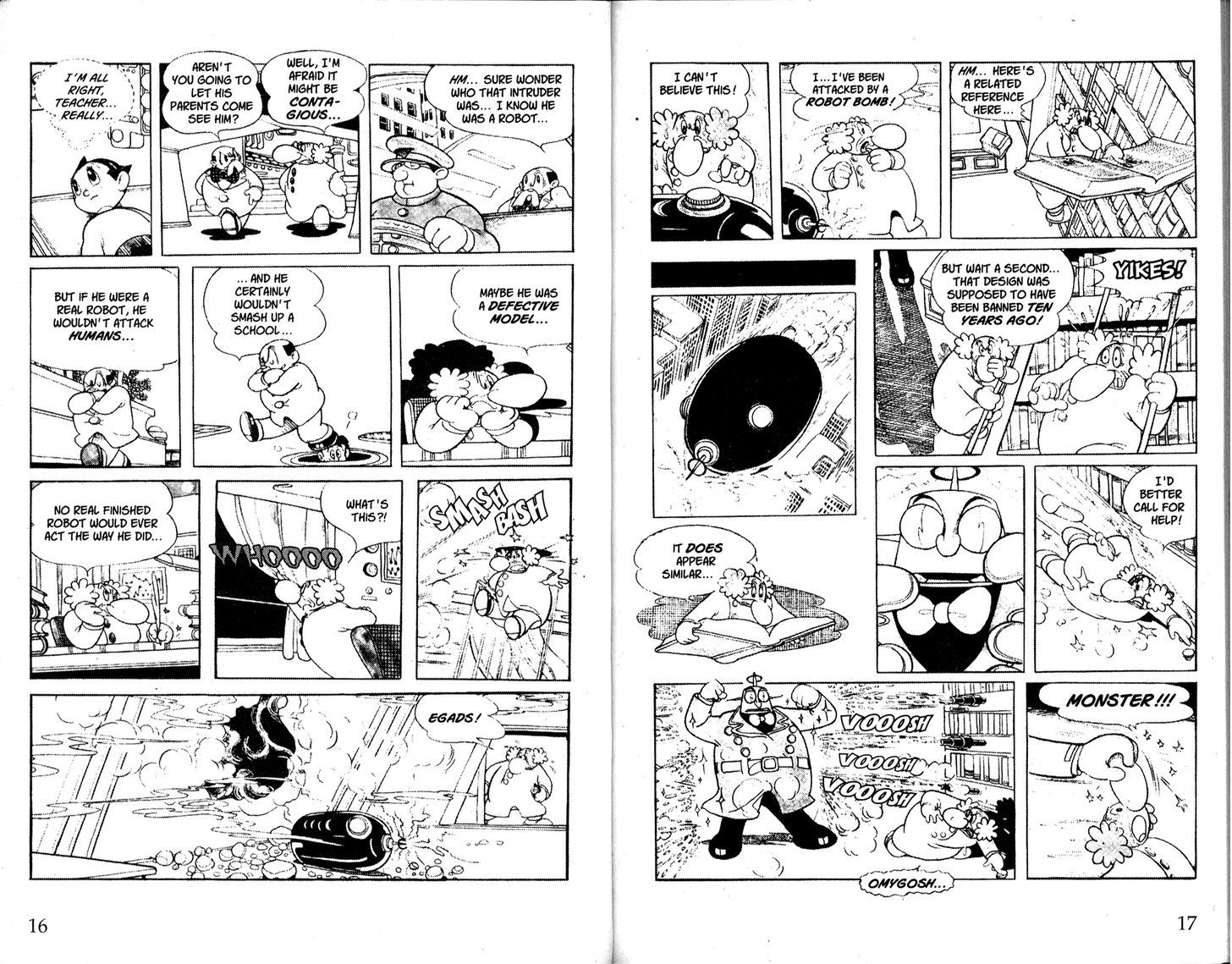 Astro Boy Chapter 64 page 9 - Chapter 64 : Robot Bombs