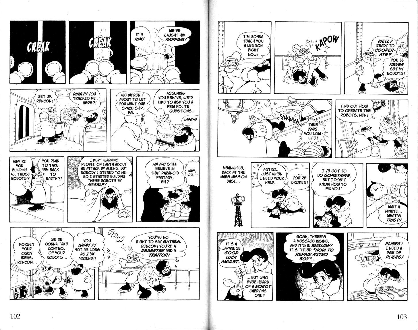 Astro Boy Chapter 65 page 18 - Chapter 65 : Mission to Mars