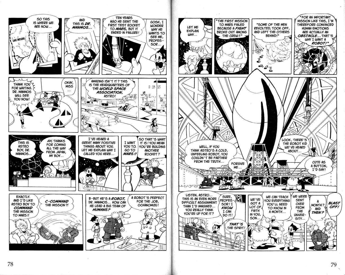 Astro Boy Chapter 65 page 6 - Chapter 65 : Mission to Mars