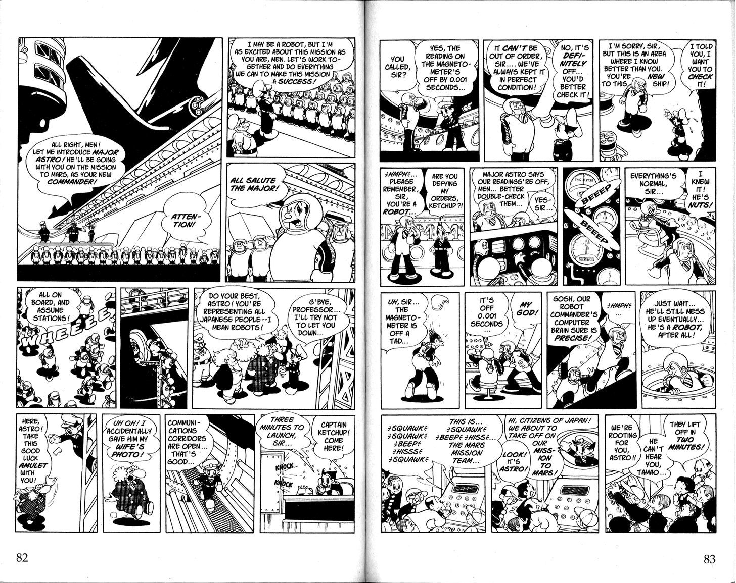 Astro Boy Chapter 65 page 8 - Chapter 65 : Mission to Mars