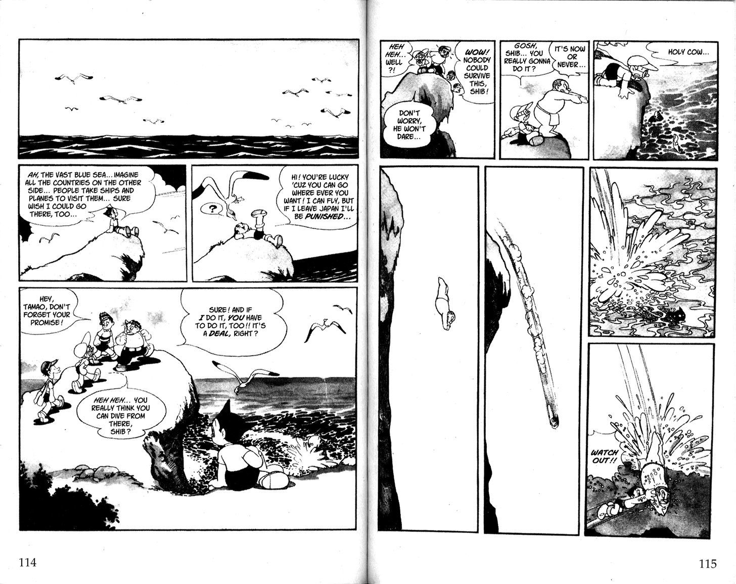 Astro Boy Chapter 66 page 1 - Chapter 66 : Sea Serpent Island