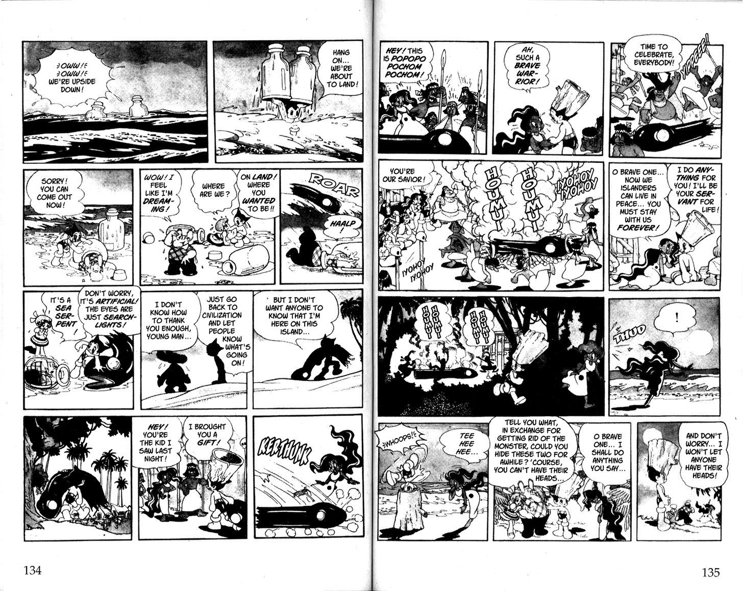 Astro Boy Chapter 66 page 11 - Chapter 66 : Sea Serpent Island