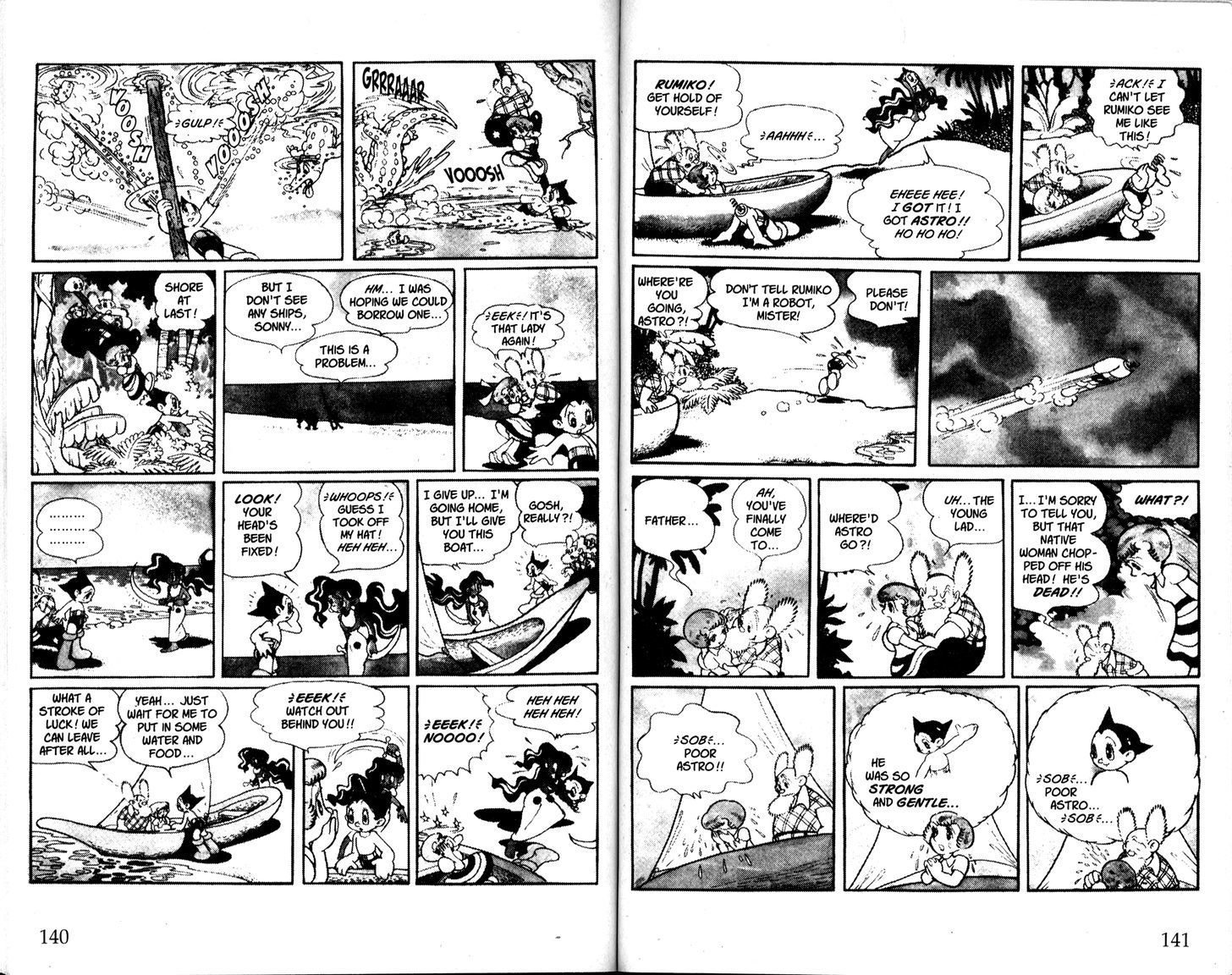 Astro Boy Chapter 66 page 14 - Chapter 66 : Sea Serpent Island
