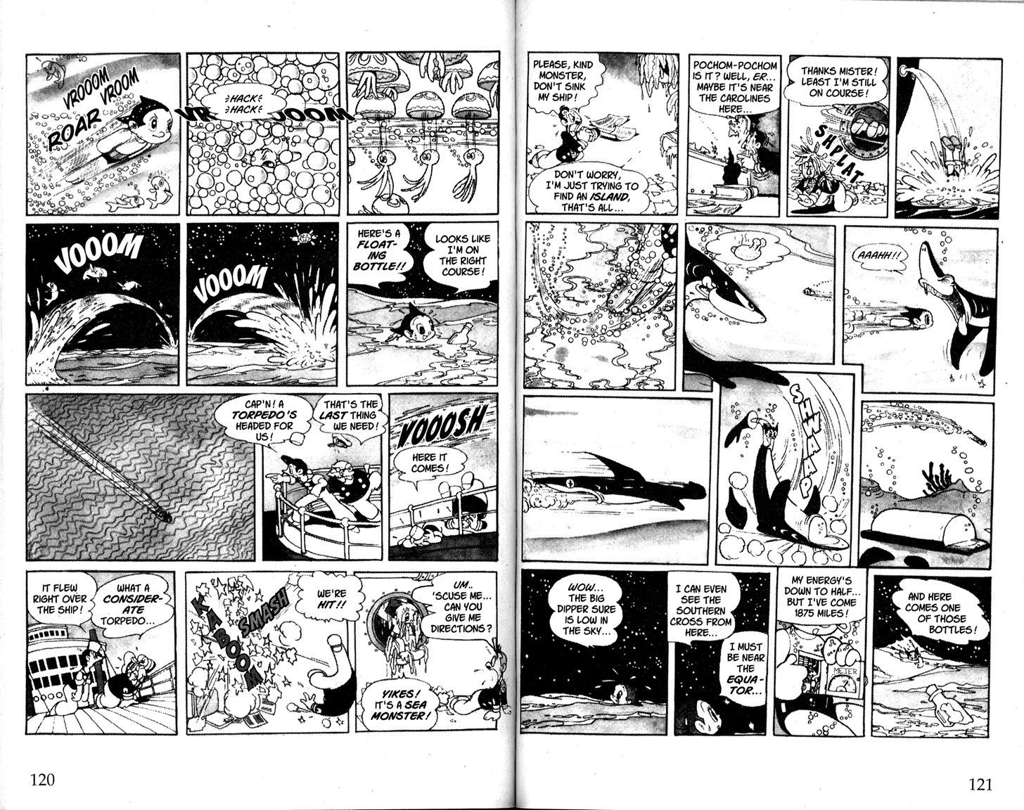 Astro Boy Chapter 66 page 4 - Chapter 66 : Sea Serpent Island