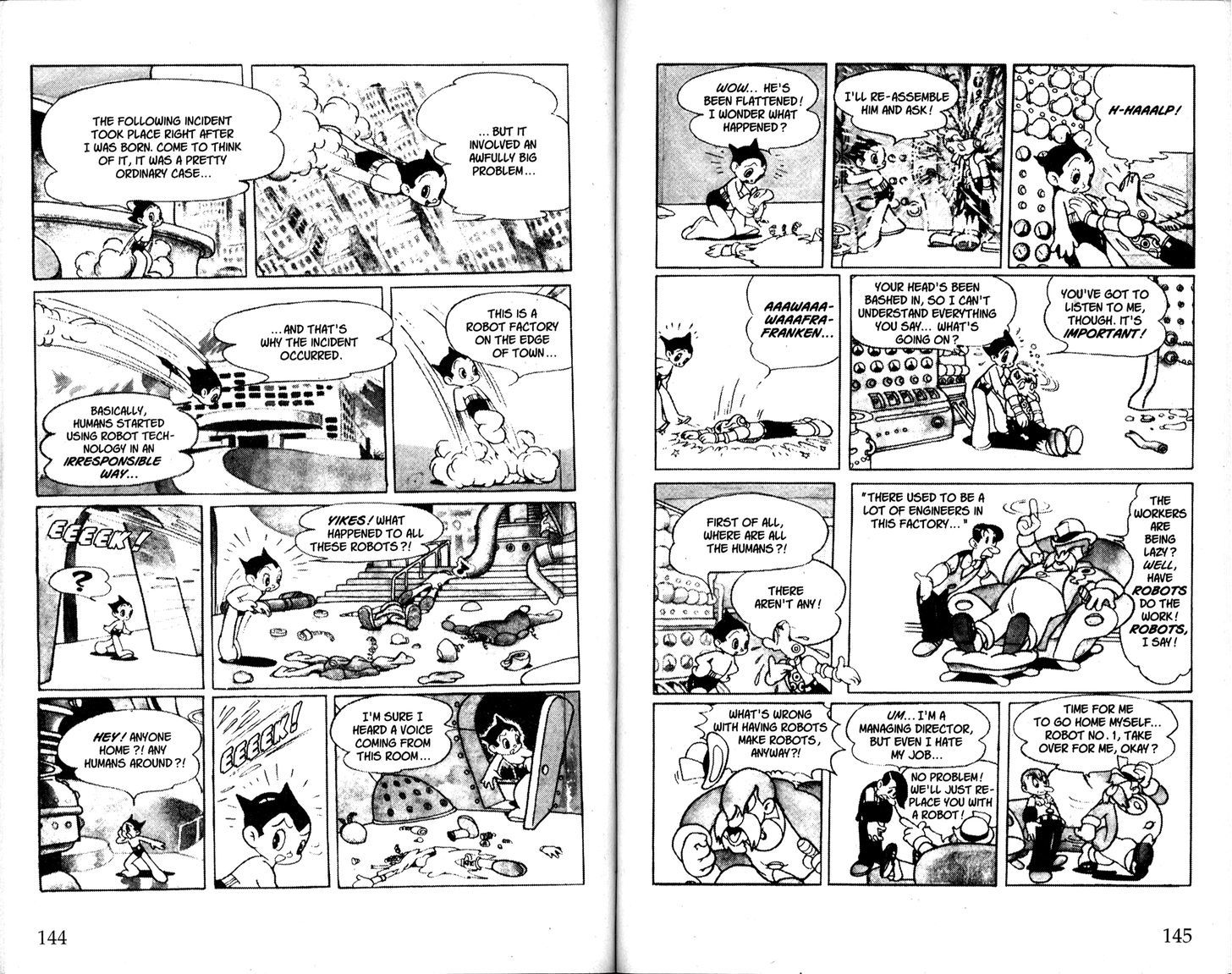 Astro Boy Chapter 67 page 1 - Chapter 67 : Frankenstein