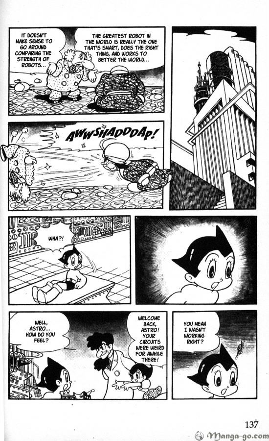Astro Boy Chapter 7 page 132 - Chapter 7 : The Greatest Robot on Earth