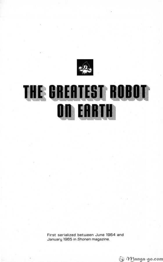 Astro Boy Chapter 7 page 3 - Chapter 7 : The Greatest Robot on Earth