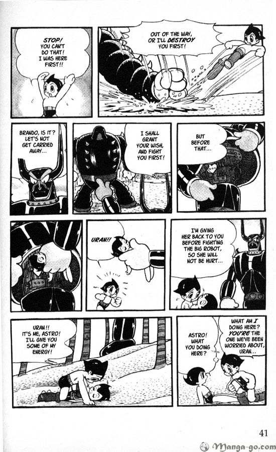 Astro Boy Chapter 7 page 36 - Chapter 7 : The Greatest Robot on Earth