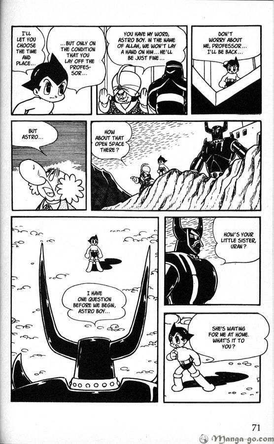 Astro Boy Chapter 7 page 66 - Chapter 7 : The Greatest Robot on Earth