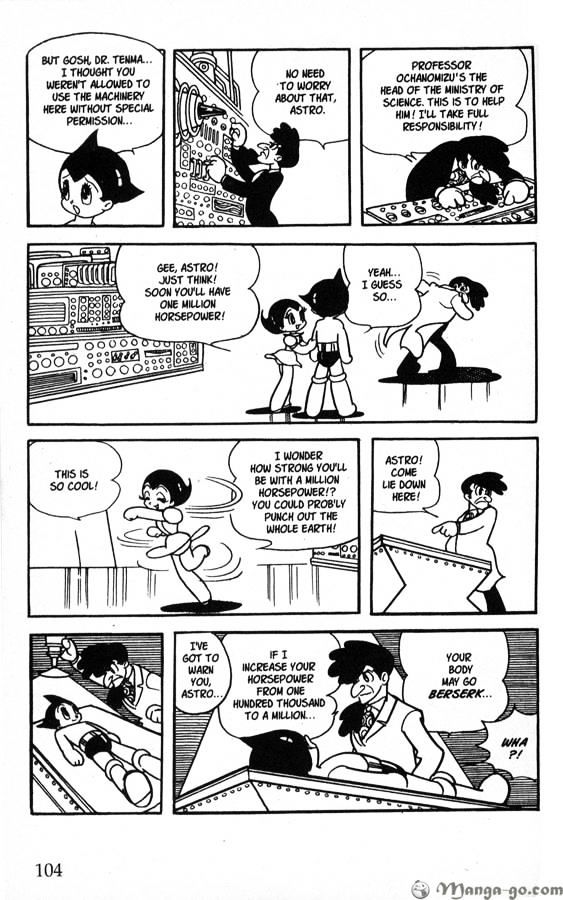 Astro Boy Chapter 7 page 99 - Chapter 7 : The Greatest Robot on Earth
