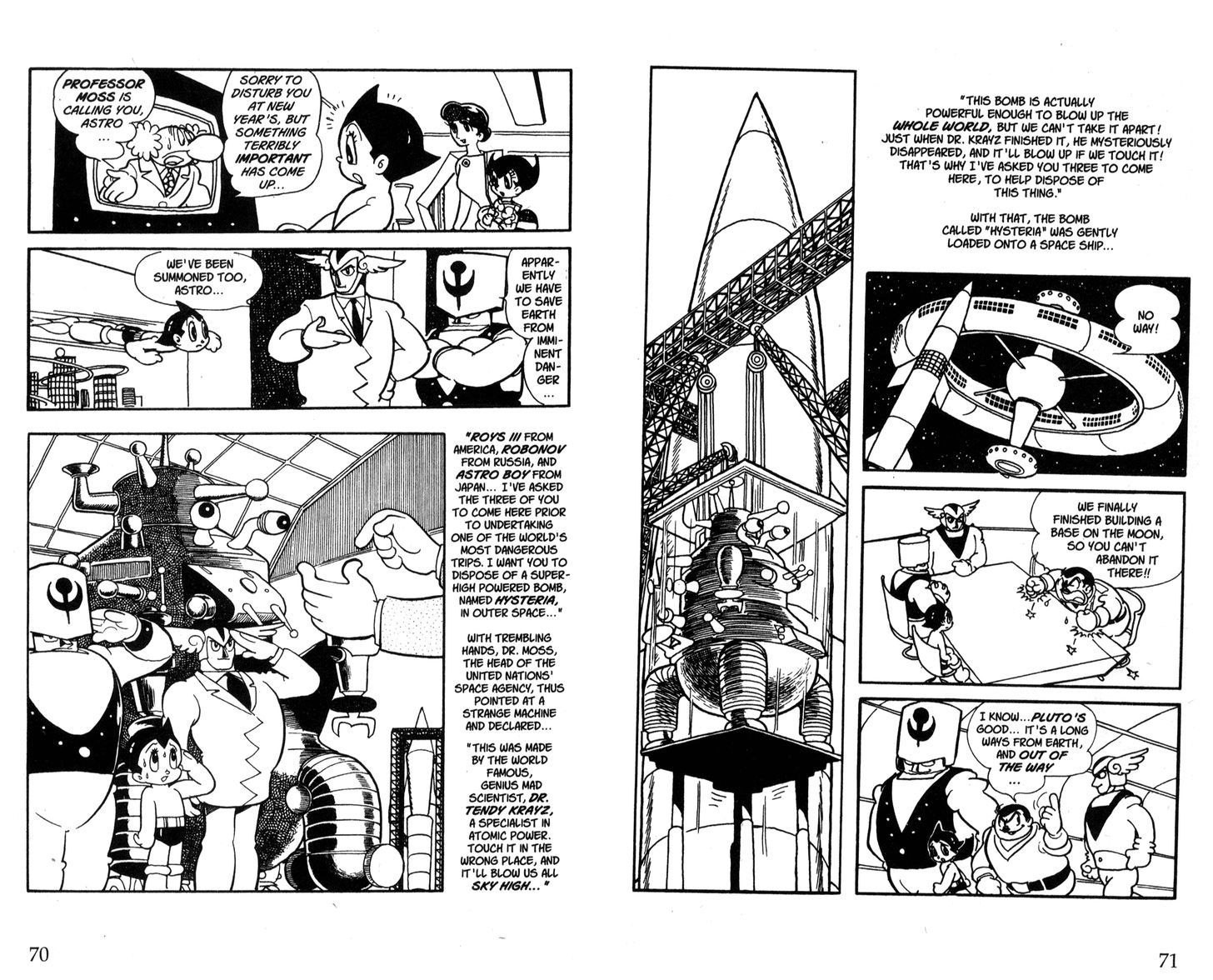 Astro Boy Chapter 72 page 2 - Chapter 72 : The Bomb Train