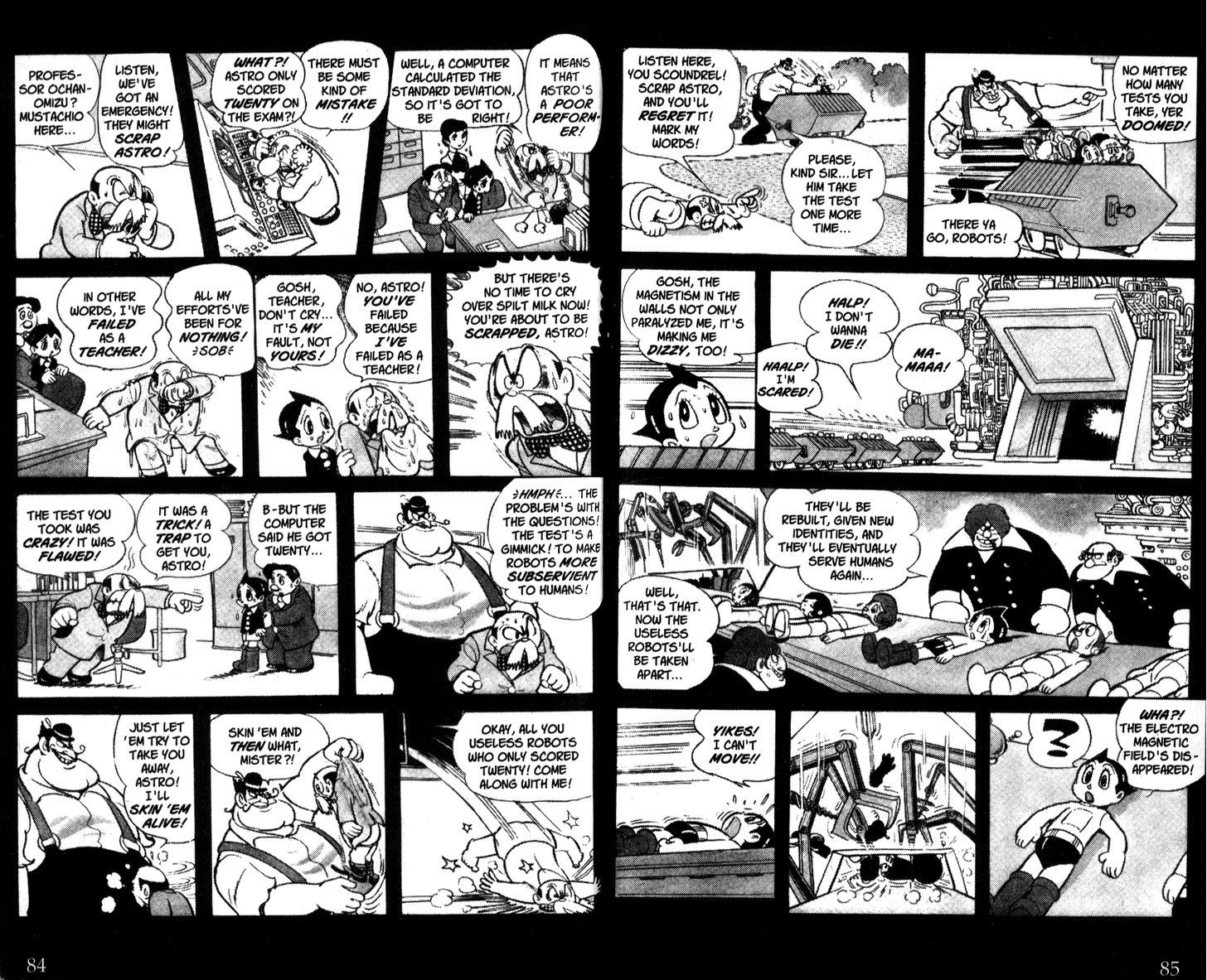 Astro Boy Chapter 73 page 4 - Chapter 73 : Showdown in the Standard Deviation Kingdom