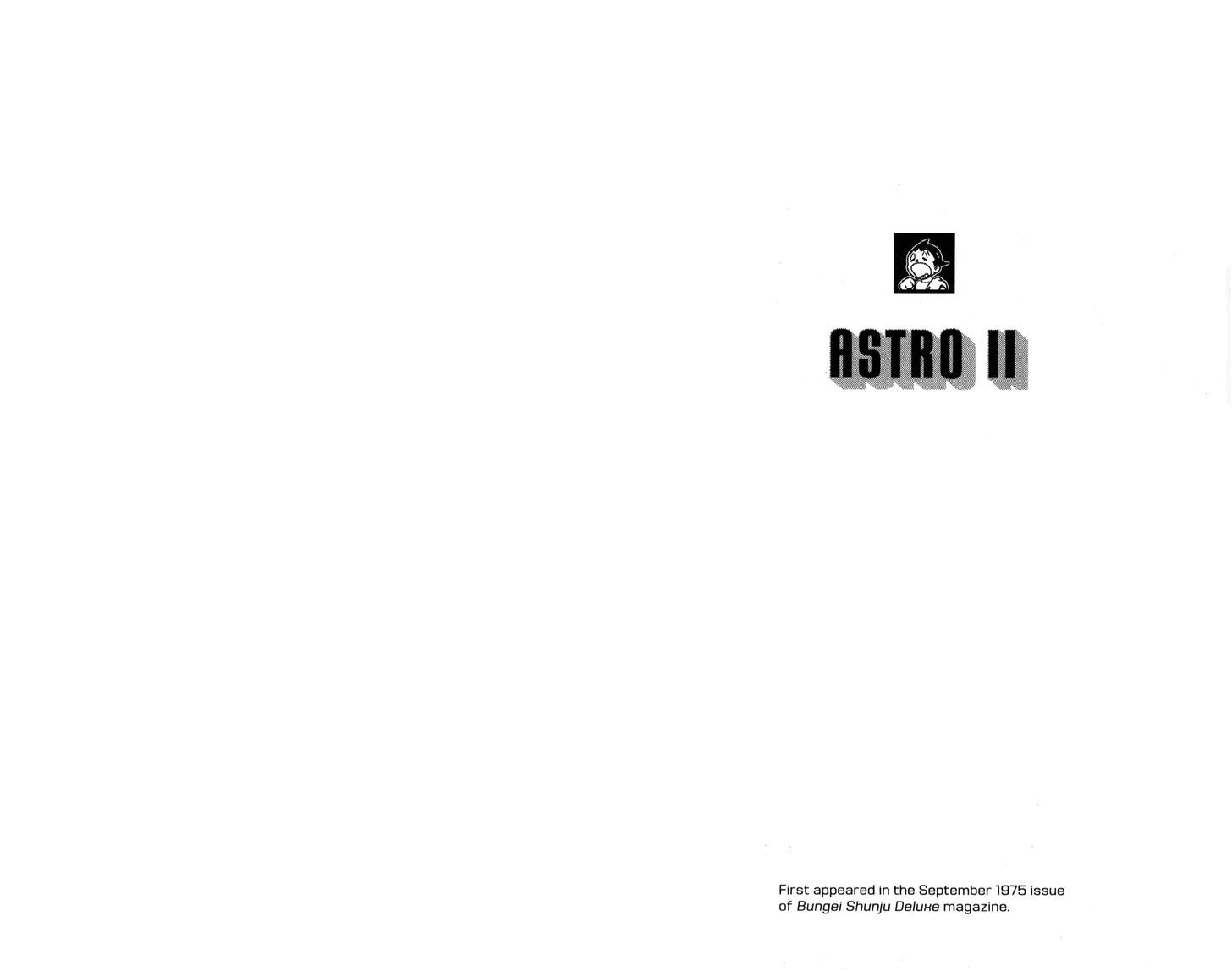 Astro Boy Chapter 76 page 1 - Chapter 76 : Astro II