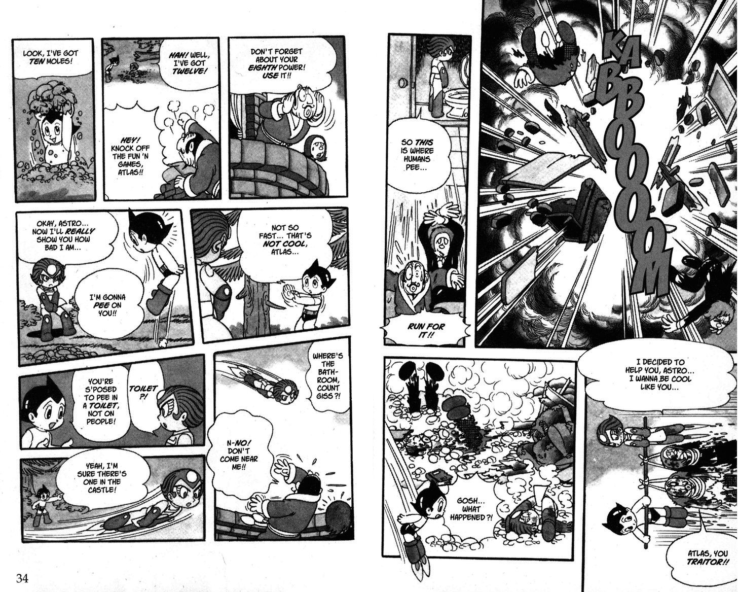 Astro Boy Chapter 85 page 5 - Chapter 85 : Astro vs Atlas