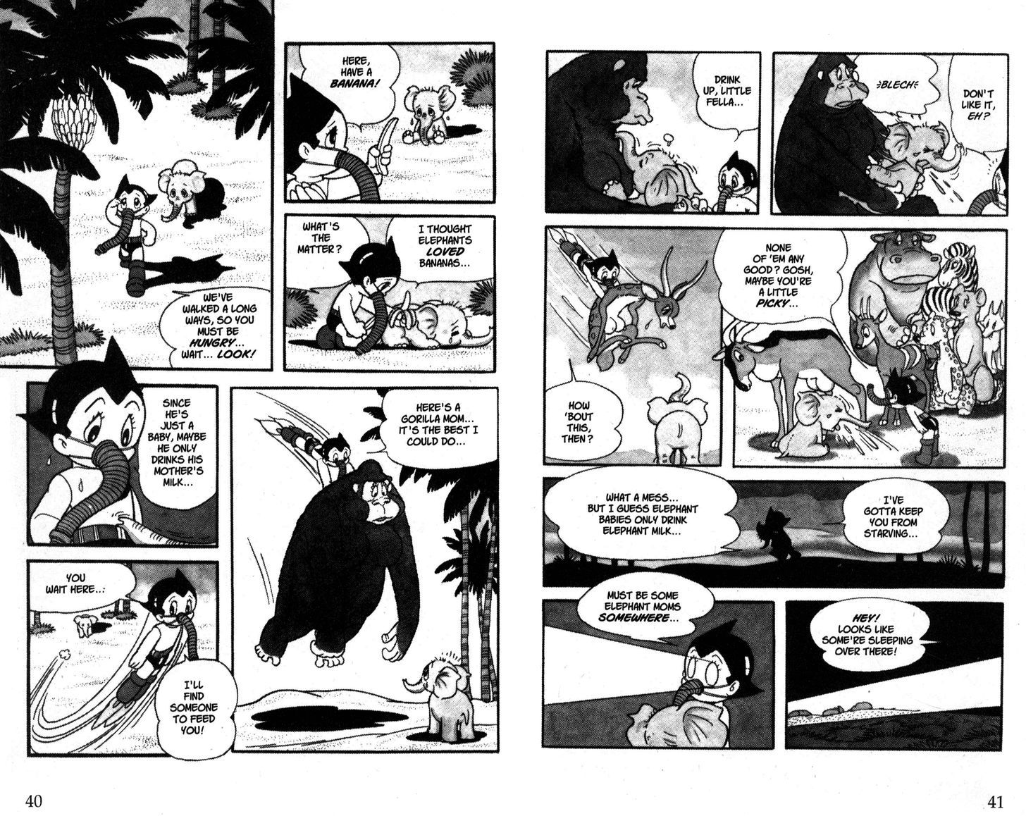 Astro Boy Chapter 86 page 3 - Chapter 86 : Pula, the Baby Elephant